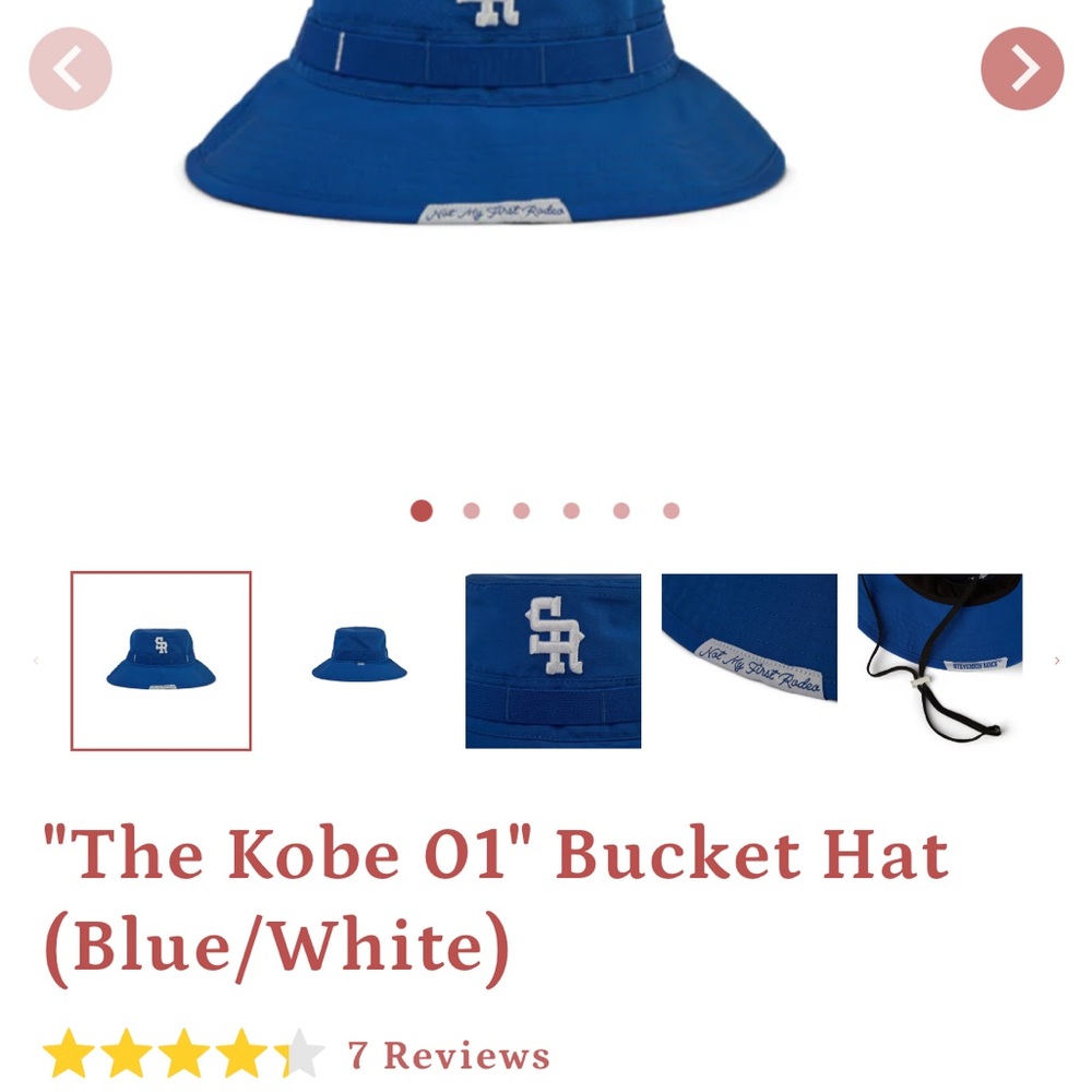 Blue Bucket Hat